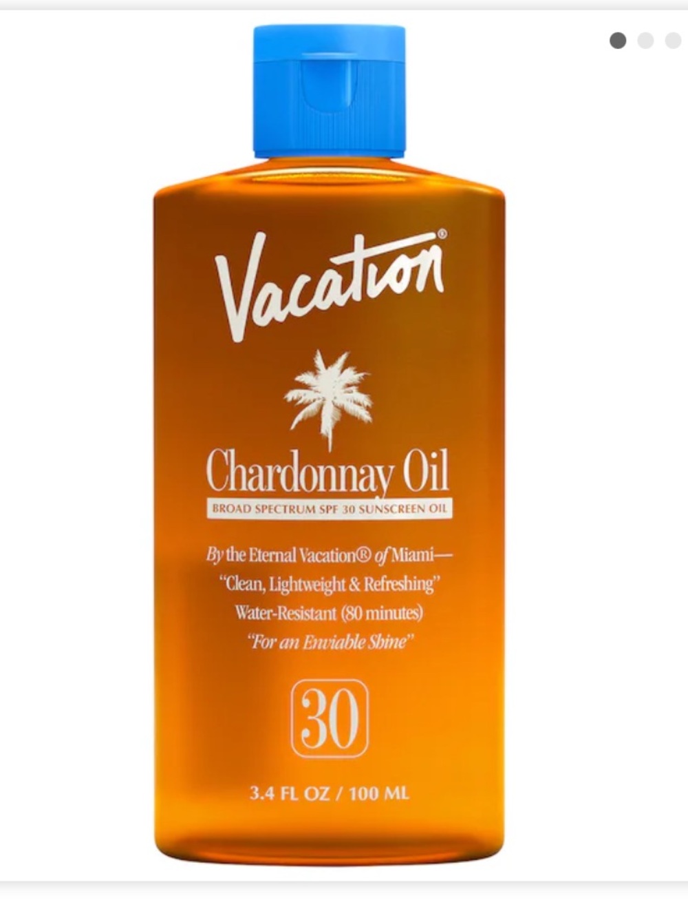 Vacation Chardonnay oil